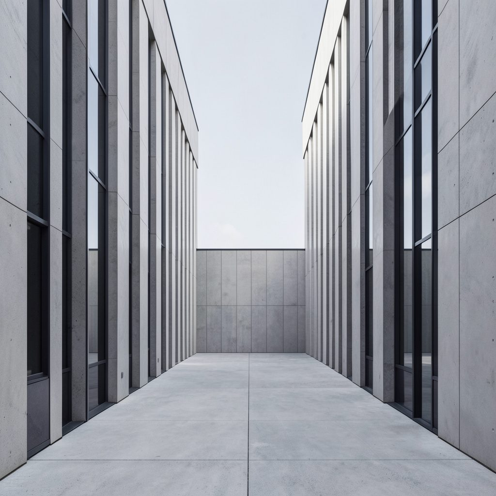 Warm-toned interior with clean lines, soft ambient lighting, and a calm professional atmosphere